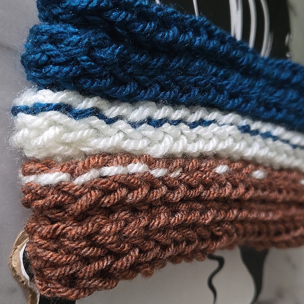 Handmade Knit Turban Headband - Picture 5 of 5